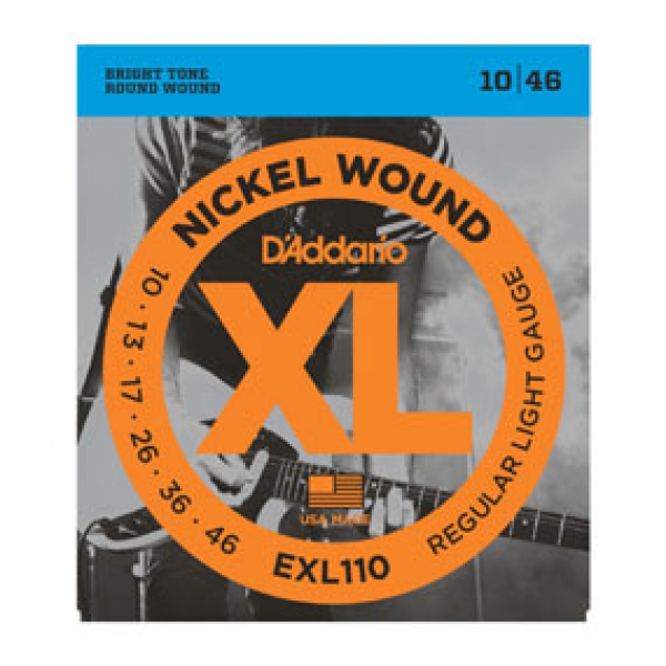 Daddario EXL110 Nickel Wound Regular Light 10-46