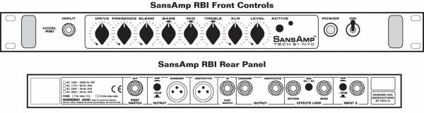 Tech 21 Sans Amp RBI