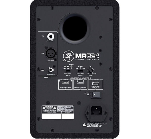 Mackie MR524 aktiver 5" Studio-Monitor Paar (2 Stück) Demoteile