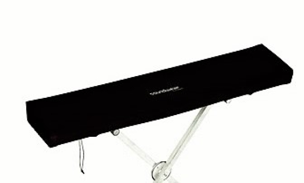 Soundwear Elastic Keyboard Cover Black 48"- 57"