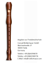 Mollenhauer 1003D Sopranblockflöte Student, deutsch Einfachloch