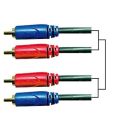Schulz Kabel GRCA 10 stereo RCA connection cable 6m