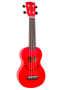 Mahalo U-Smile Sopran Ukulele Rot